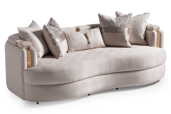 Divan en tissu Carmela by Michael Amini - Casavogue