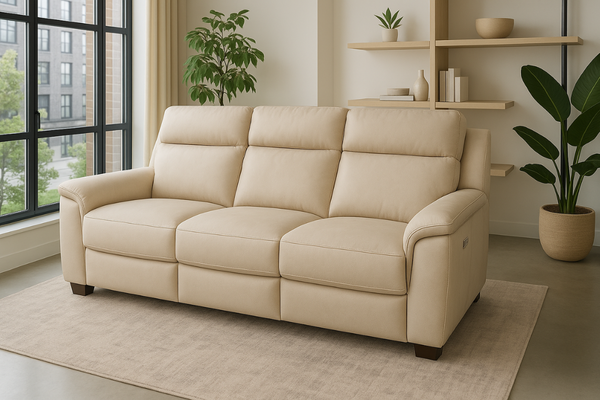 Divan en cuir Chianti by Charles David - Casavogue