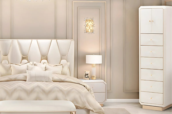 Chiffonier pivotant La Rachelle de Michael Amini - Casavogue