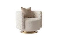 Fauteuil pivotant Savannah Breeze de Michael Amini