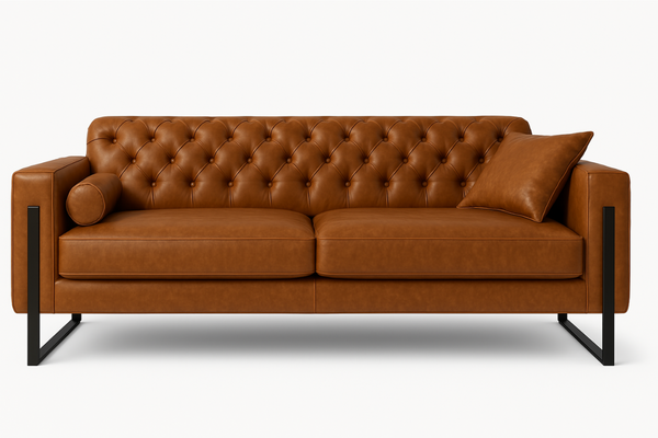 Niobe divan en cuir de Charles David - Casavogue