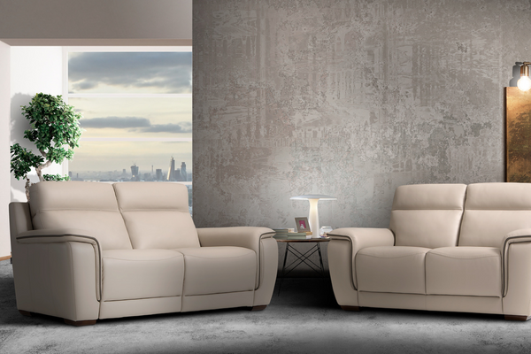 Divan en cuir Faenza by Max Divani - Casavogue