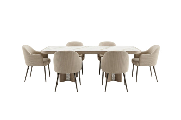 Ensemble de salle à manger Trieste + Rimini de Charles David