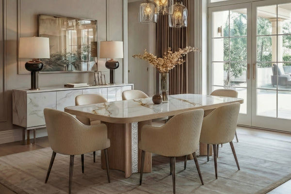 Ensemble de salle à manger Trieste + Rimini de Charles David