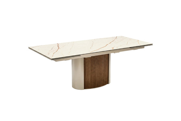 Table de salle à manger extensible Yoroi de Calligaris