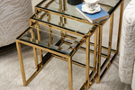 Tables d'appoint gigognes Savannah Breeze de Michael Amini | Casavogue ‚àö‚Ä† Montr‚àö¬©al